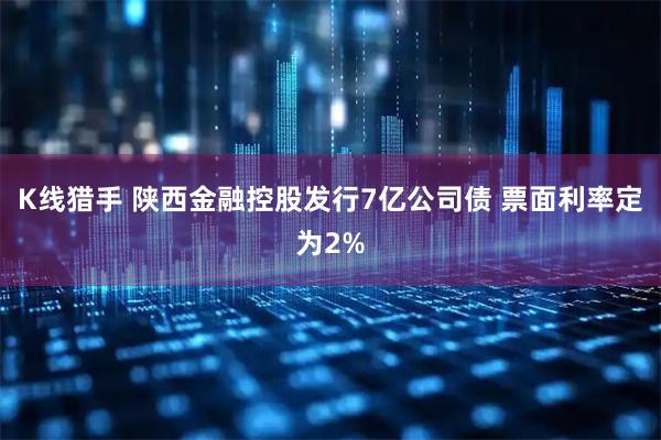 K线猎手 陕西金融控股发行7亿公司债 票面利率定为2%