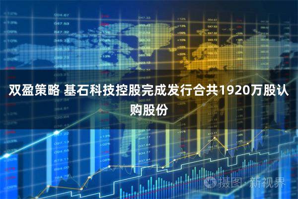 双盈策略 基石科技控股完成发行合共1920万股认购股份